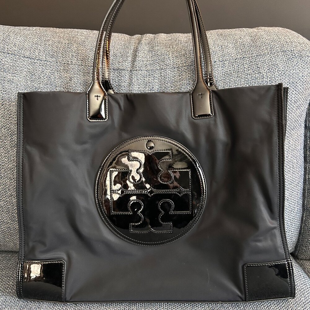 Tory Burch Ella Patent Tote Bag